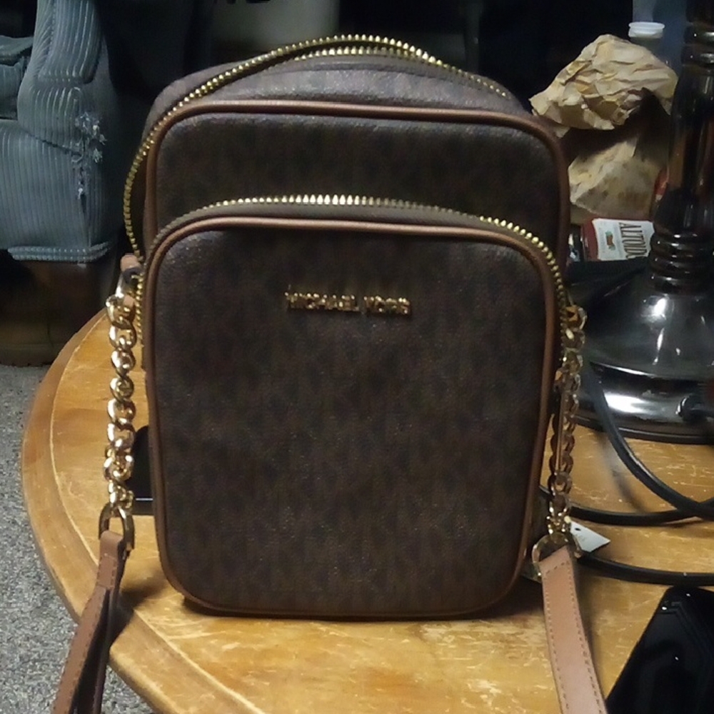 Michael Kors Brown Crossbody Bag